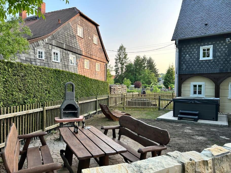 Ferienwohnung Ornella Mit Sauna, Whirlpool Großschönau Exterior foto