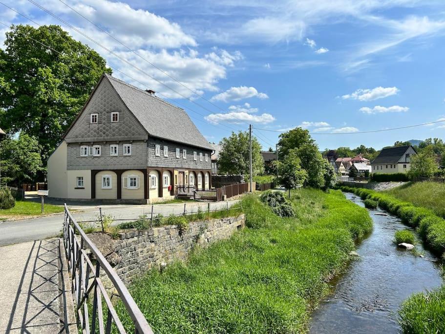 Ferienwohnung Ornella Mit Sauna, Whirlpool Großschönau Exterior foto